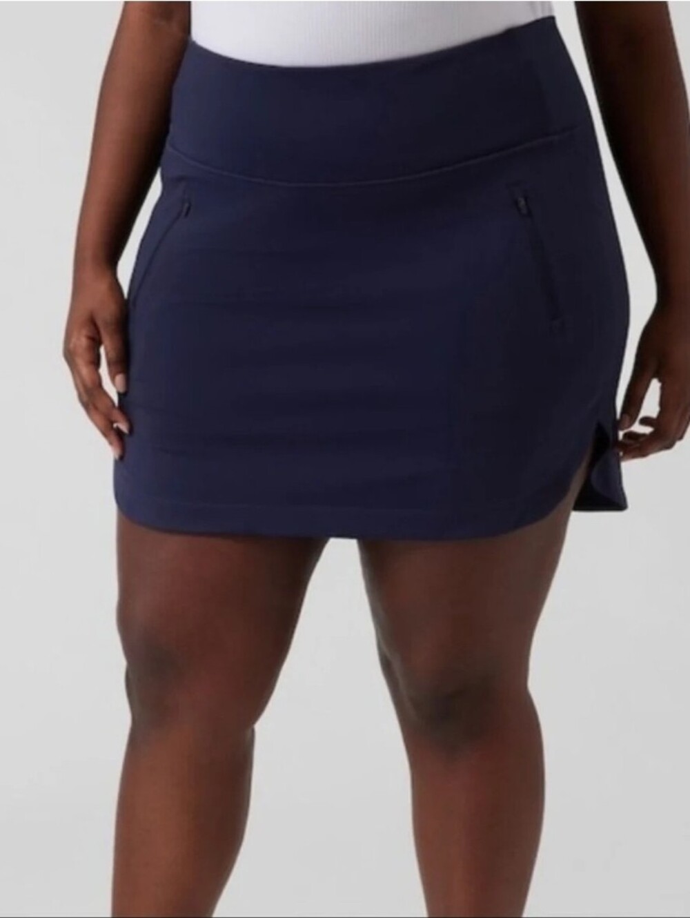 Athleta | Navy Fairway Golf Skort Size 1X